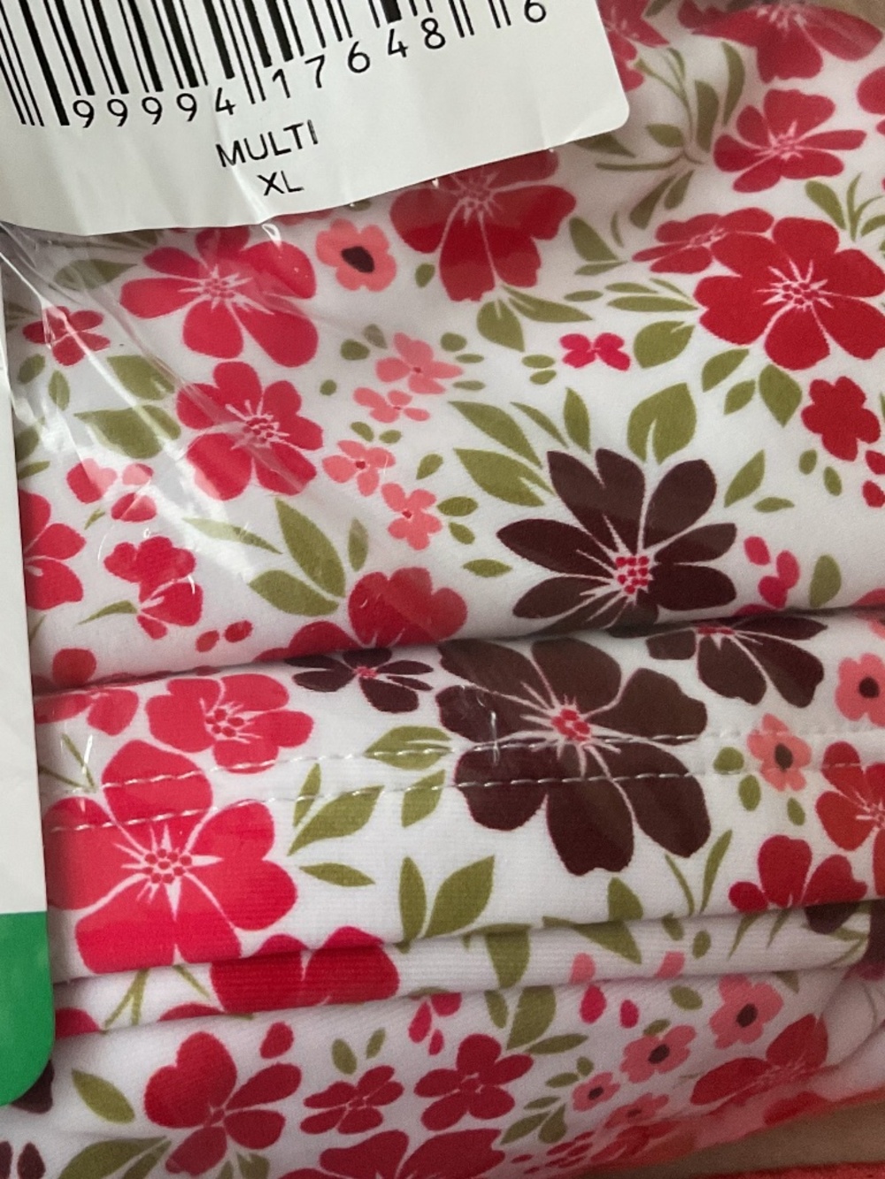 NWT Tahari XL Floral Two-Piece Tankini Swimsuit High-Waist Bottoms - Picture 3 of 3